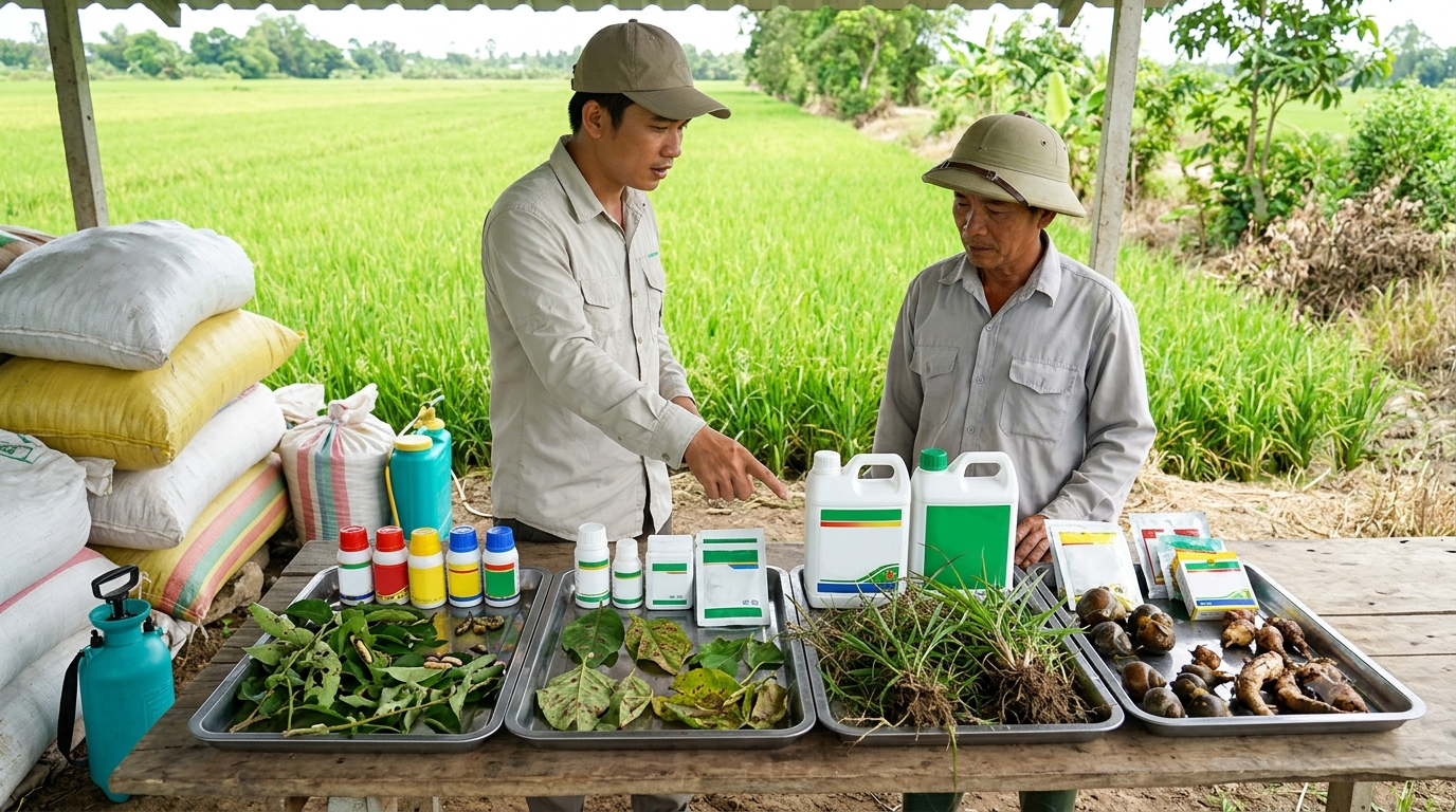 Phân loại thuốc bảo vệ thực vật theo đối tượng gây hại chính